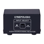 B101 2 In 1 Out (1 In 2 Out) Audio Source Signal Selection Switcher Computer Speaker RCA Lossless Audio Source Switcher, B101