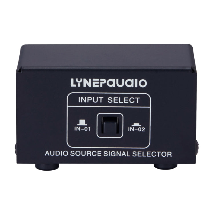B101 2 In 1 Out (1 In 2 Out) Audio Source Signal Selection Switcher Computer Speaker RCA Lossless Audio Source Switcher, B101