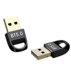 USB Bluetooth V5.0 Adapter Receiver, Bluetooth V5.0 – Bluetooth