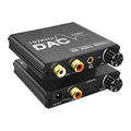 Digital To Analog Audio Converter Stereo Extractor DAC Amplifier Optical SPDIF 192Khz 24Bit – TPU Default Title