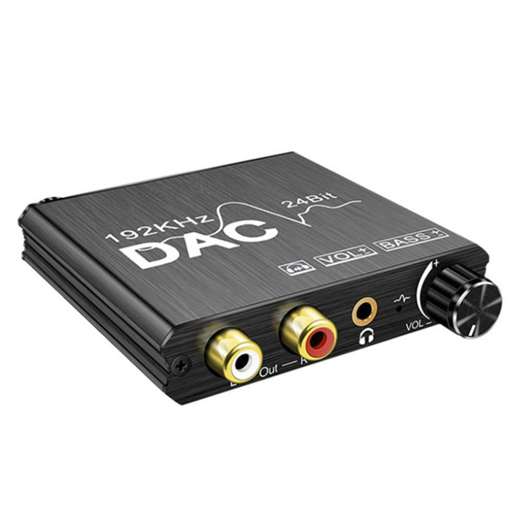 Digital To Analog Audio Converter Stereo Extractor DAC Amplifier Optical SPDIF 192Khz 24Bit – TPU