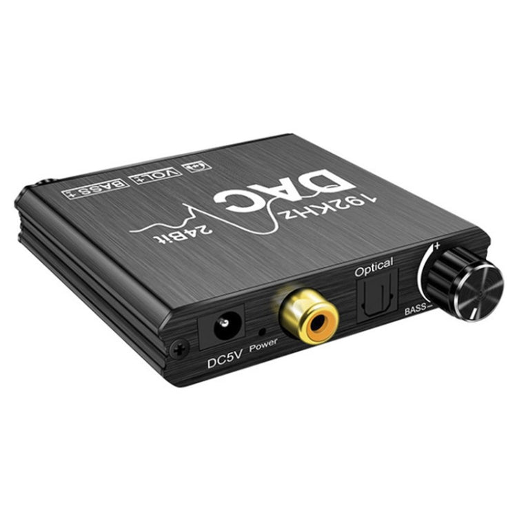 Digital To Analog Audio Converter Stereo Extractor DAC Amplifier Optical SPDIF 192Khz 24Bit – TPU