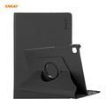 ENKAY ENK-8028 360 Degree Rotation PU Leather Smart Case with Auto Sleep and Holder Function For Samsung Galaxy Tab S6 Lite P610 / P615 Black
