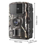 DL001 Hunting Camera 12MP 1080P 26 LEDs 940nm Night Vision, DL001