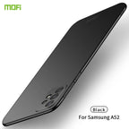 MOFI Frosted PC Ultra-thin Hard Case, For Samsung Galaxy A52, For Samsung Galaxy A72 For Samsung Galaxy A52 Black