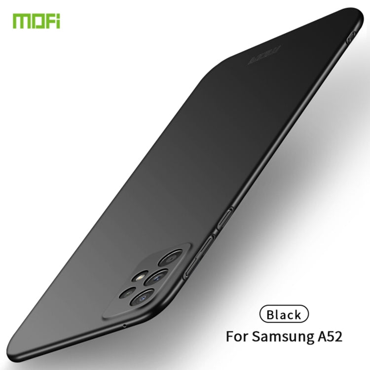 MOFI Frosted PC Ultra-thin Hard Case, For Samsung Galaxy A52, For Samsung Galaxy A72 For Samsung Galaxy A52 Black