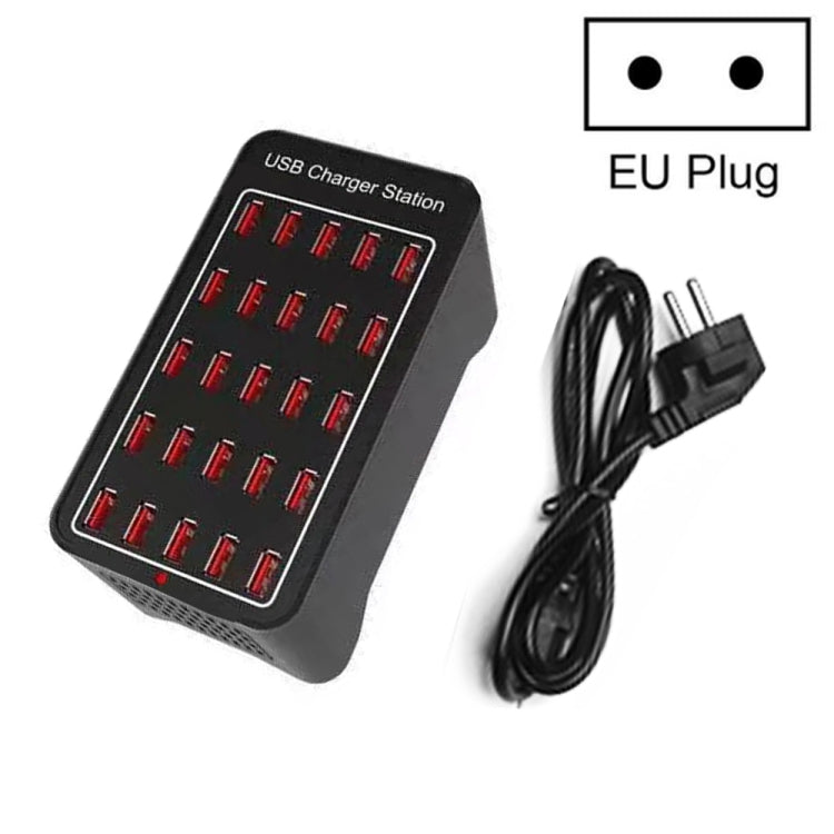 150W 25 USB Ports Fast Charger Station Smart Charger, AC 110-240V, 150W 25 USB Ports EU Plug, 150W 25 USB Ports US Plug, 150W 25 USB Ports AU Plug, 150W 25 USB Ports UK Plug 150W 25 USB Ports EU Plug