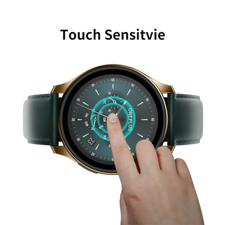 For OnePlus Watch ENKAY Hat-Prince 3D Full Screen Soft PC Edge + PMMA HD Screen Protector Film, 1 PCS, 2 PCS, 5 PCS, 10 PCS