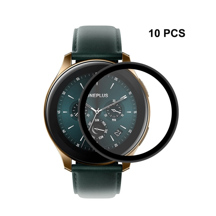 For OnePlus Watch ENKAY Hat-Prince 3D Full Screen Soft PC Edge + PMMA HD Screen Protector Film, 1 PCS, 2 PCS, 5 PCS, 10 PCS 10 PCS
