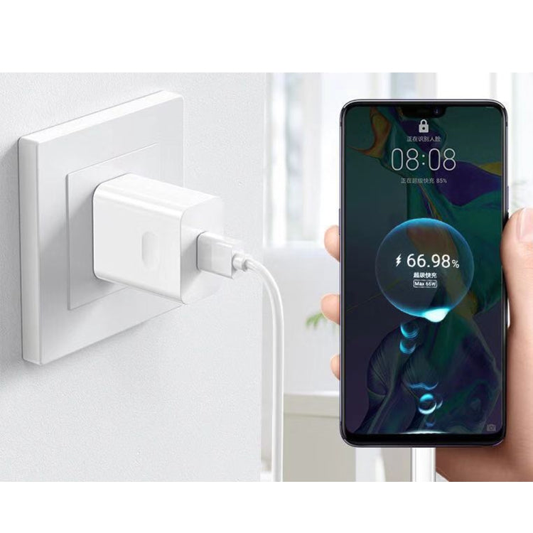66W 6A USB Fast Charging Travel Charger, US Plug, US Plug – Fast Charging, TPU