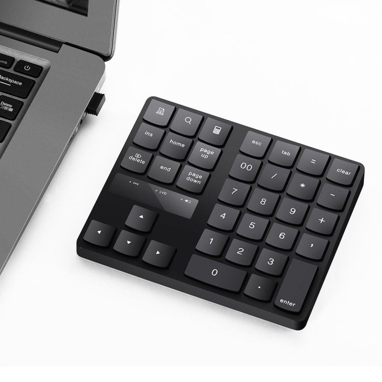 2.4G USB Wireless Numeric Keypad 35 Keys Charging Digital Keyboard Notebook Laptop Mini Numpad – Non-slip Default Title