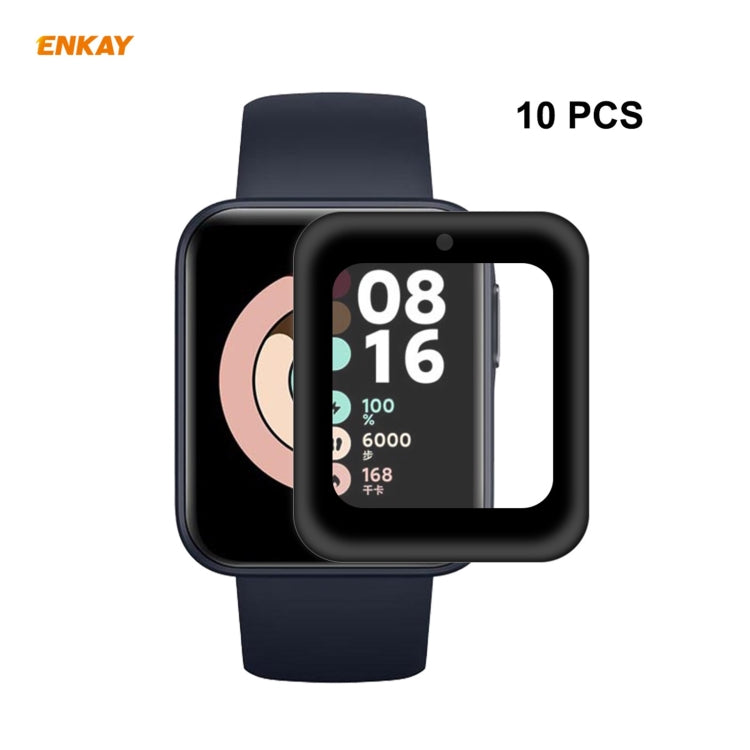 10 PCS ENKAY Hat-Prince 3D Full Screen Soft PC Edge + PMMA HD Screen Protector Film – Screen Protector, TPU, For Venu 2 / Vivoactive 4 45mm (10 PCS), For Garmin Venu 2S / Vivoactive 4S 40mm (10 PCS), For Redmi Watch (10 PCS), For Huawei B6 (10 PCS)... For Redmi Watch (10 PCS)