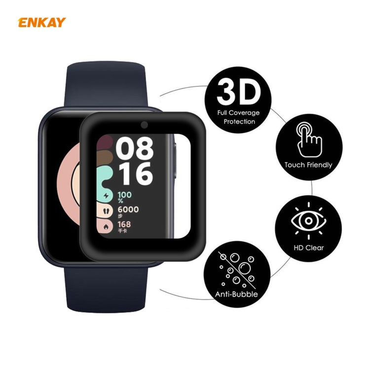 10 PCS ENKAY Hat-Prince 3D Full Screen Soft PC Edge + PMMA HD Screen Protector Film, For Venu 2 / Vivoactive 4 45mm (10 PCS), For Garmin Venu 2S / Vivoactive 4S 40mm (10 PCS), For Redmi Watch (10 PCS), For Huawei B6 (10 PCS)...