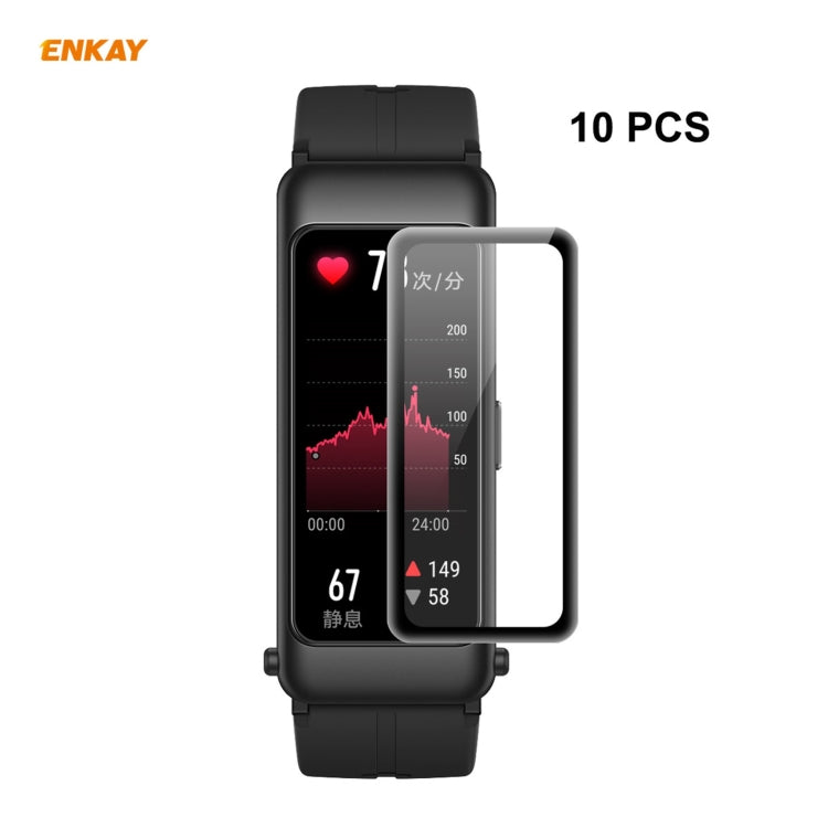 10 PCS ENKAY Hat-Prince 3D Full Screen Soft PC Edge + PMMA HD Screen Protector Film – Screen Protector, TPU, For Venu 2 / Vivoactive 4 45mm (10 PCS), For Garmin Venu 2S / Vivoactive 4S 40mm (10 PCS), For Redmi Watch (10 PCS), For Huawei B6 (10 PCS)... For Huawei B6 (10 PCS)