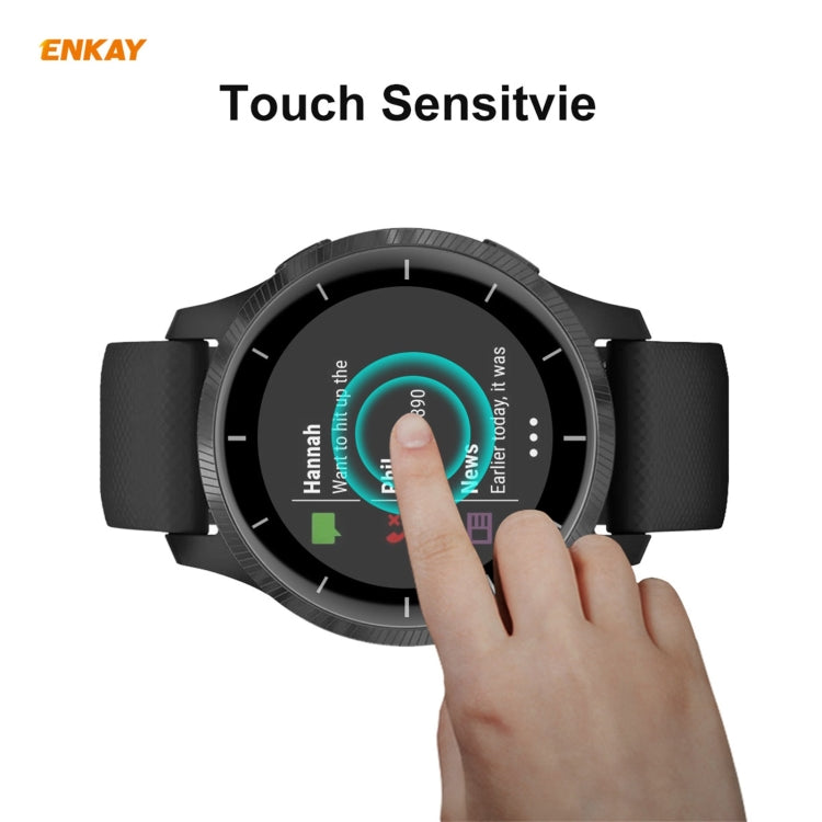 10 PCS ENKAY Hat-Prince 3D Full Screen Soft PC Edge + PMMA HD Screen Protector Film, For Venu 2 / Vivoactive 4 45mm (10 PCS), For Garmin Venu 2S / Vivoactive 4S 40mm (10 PCS), For Redmi Watch (10 PCS), For Huawei B6 (10 PCS)                            ...