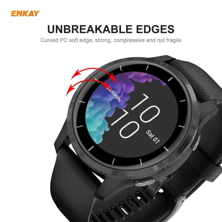 10 PCS ENKAY Hat-Prince 3D Full Screen Soft PC Edge + PMMA HD Screen Protector Film, For Venu 2 / Vivoactive 4 45mm (10 PCS), For Garmin Venu 2S / Vivoactive 4S 40mm (10 PCS), For Redmi Watch (10 PCS), For Huawei B6 (10 PCS)                            ...