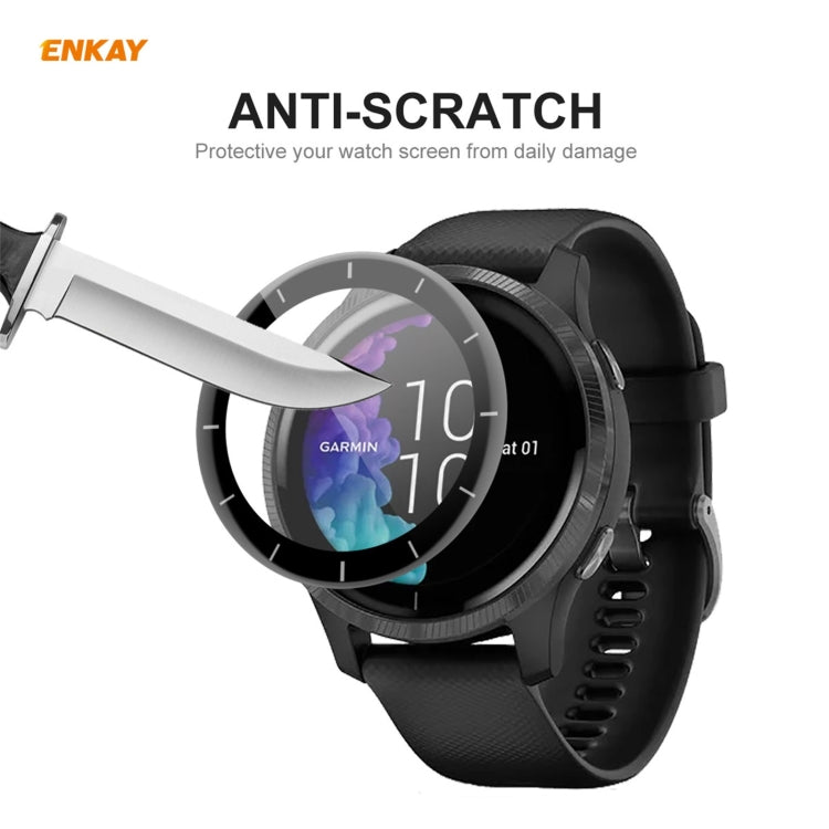 10 PCS ENKAY Hat-Prince 3D Full Screen Soft PC Edge + PMMA HD Screen Protector Film, For Venu 2 / Vivoactive 4 45mm (10 PCS), For Garmin Venu 2S / Vivoactive 4S 40mm (10 PCS), For Redmi Watch (10 PCS), For Huawei B6 (10 PCS)                            ...