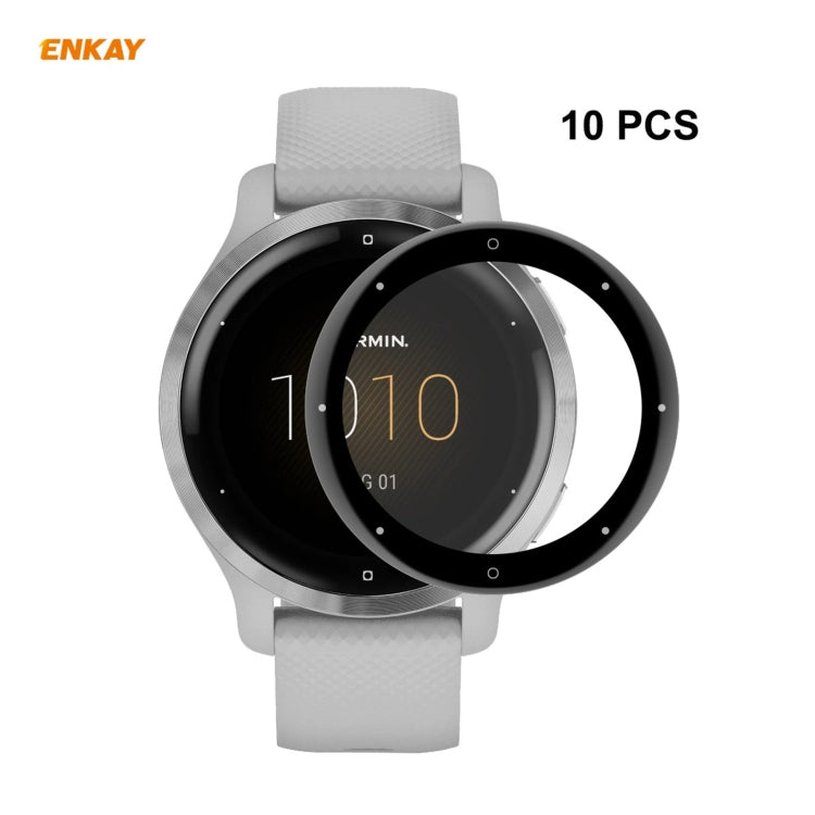 10 PCS ENKAY Hat-Prince 3D Full Screen Soft PC Edge + PMMA HD Screen Protector Film – Screen Protector, TPU, For Venu 2 / Vivoactive 4 45mm (10 PCS), For Garmin Venu 2S / Vivoactive 4S 40mm (10 PCS), For Redmi Watch (10 PCS), For Huawei B6 (10 PCS)... For Garmin Venu 2S Vivoactive 4S 40mm (10 PCS)