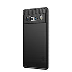 MOFI Gentleness Series Brushed Texture Carbon Fiber Soft TPU Case – TPU, For Google Pixel 6 Pro