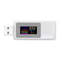 Keweisi KWS-MX19 USB Tester DC 4V-30V 0-5A Current Voltage Detector, KWS-MX19 KWS-MX19 White