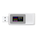 Keweisi KWS-MX19 USB Tester DC 4V-30V 0-5A Current Voltage Detector, KWS-MX19 KWS-MX19 White