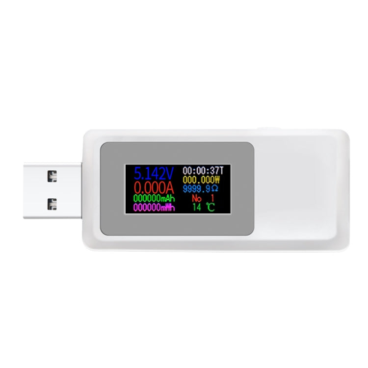 Keweisi KWS-MX19 USB Tester DC 4V-30V 0-5A Current Voltage Detector, KWS-MX19 KWS-MX19 White