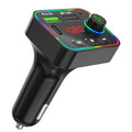 F4 Car MP3 Player FM Transmitter Colorful Backlight USB Charger Dual USB Car Accessories, F4 F4