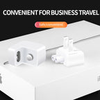 2 PCS XJ01 Power Adapter for iPad 10W 12W Charger & MacBook Series Charger, US Plug, US Plug