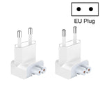 2 PCS XJ01 Power Adapter for iPad 10W 12W Charger & MacBook Series Charger, EU Plug, EU Plug EU Plug