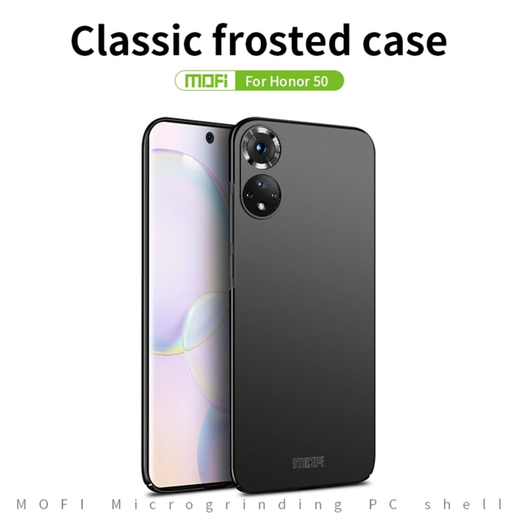 MOFI Frosted PC Ultra-thin Hard Case – Ultra-thin, For Honor 50, For Honor 50 Pro, For Honor 50 SE