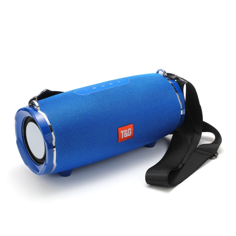 TG187 Bluetooth Speaker – HiFi Bass Sound, Waterproof Blue