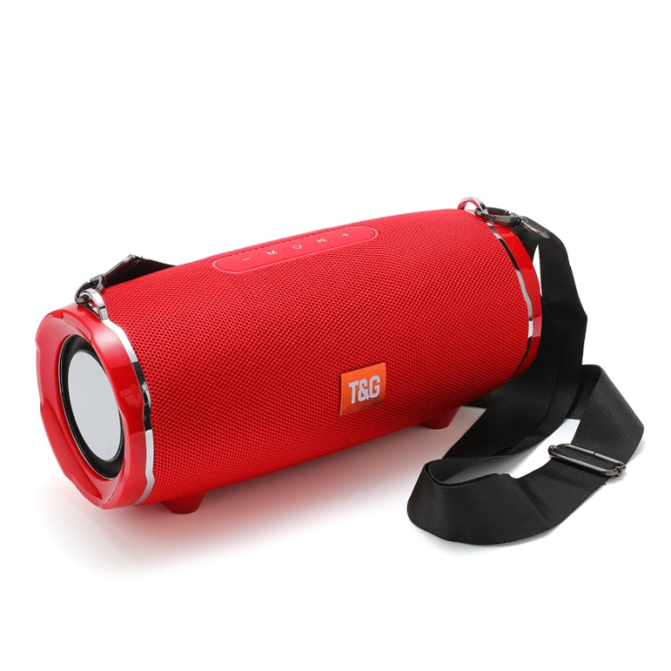 TG187 Bluetooth Speaker – HiFi Bass Sound, Waterproof Red