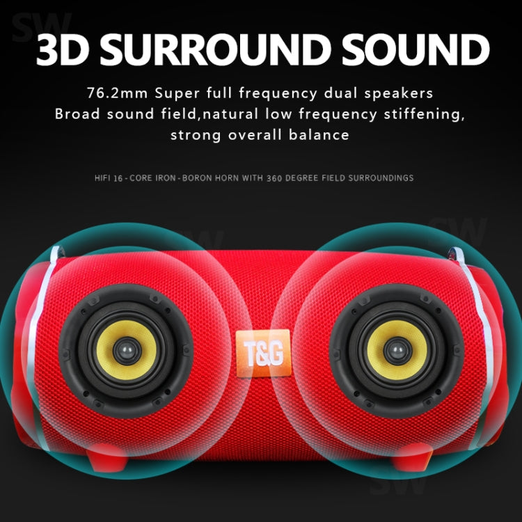 TG187 Bluetooth Speaker – HiFi Bass Sound, Waterproof