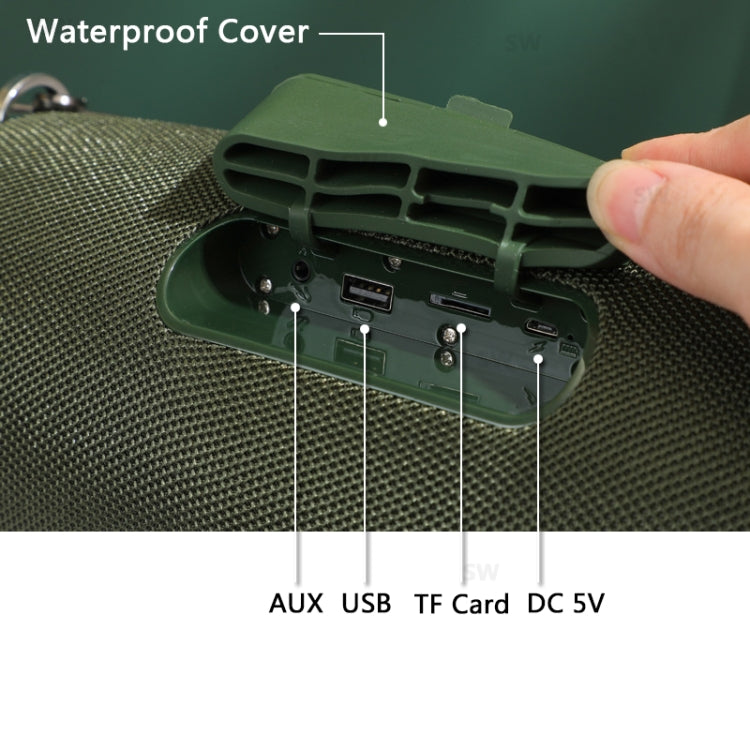 TG187 Bluetooth Speaker – HiFi Bass Sound, Waterproof