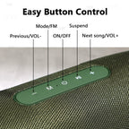 TG187 Bluetooth Speaker – HiFi Bass Sound, Waterproof