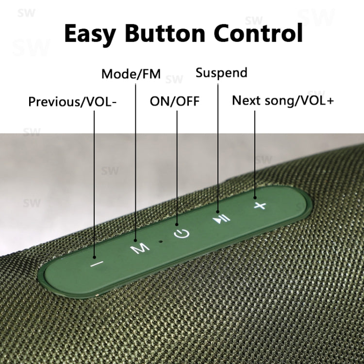 TG187 Bluetooth Speaker – HiFi Bass Sound, Waterproof