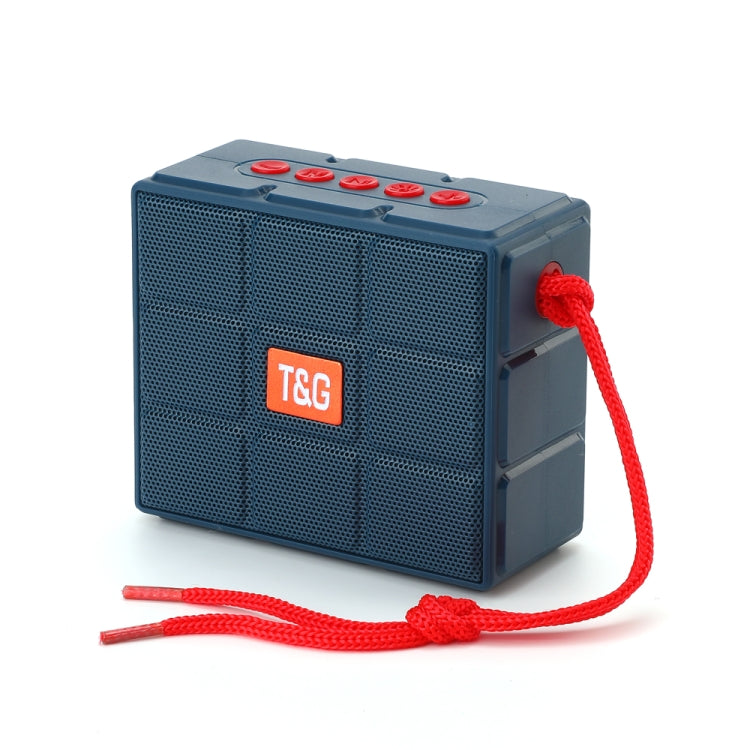 TG311 Bluetooth Speaker – LED Flashlight Portable Bluetooth Speaker, Support TF Card / FM / 3.5mm... Blue
