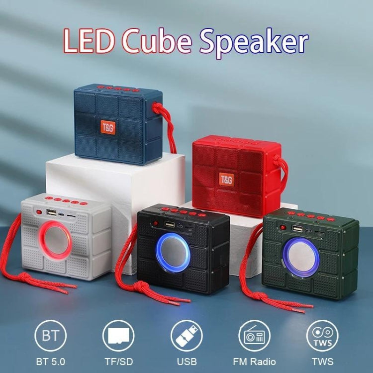 TG311 Bluetooth Speaker – LED Flashlight Portable Bluetooth Speaker, Support TF Card / FM / 3.5mm...
