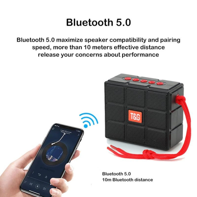 TG311 Bluetooth Speaker – LED Flashlight Portable Bluetooth Speaker, Support TF Card / FM / 3.5mm...