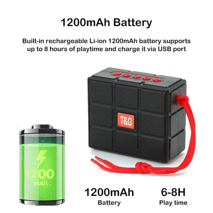 TG311 Bluetooth Speaker – LED Flashlight Portable Bluetooth Speaker, Support TF Card / FM / 3.5mm...
