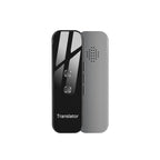 G6 Portable Instant Real Time Voice Translator Multi Language Translator Voice Translaty Personal Travel Assistant, G6 Gray, G6 Black G6 Gray Gray