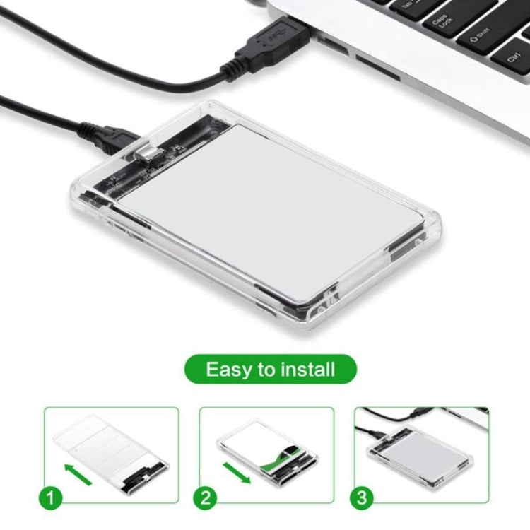 2.5 Inch SATA to USB 3.1 Gen 2 Portable Enclosure – Shockproof