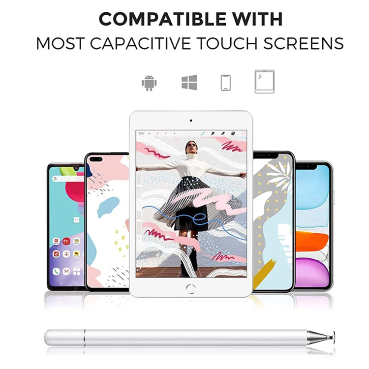 AT-23 High-precision Touch Screen Pen Stylus with 1 Pen Tip, AT-23 with 1 Pen Tip – Magnetic, Aluminum Alloy