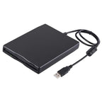 3.5 Inch Portable Floppy Disk Drive 1.44MB External FDD Device – Shockproof, Ultra-thin Default Title