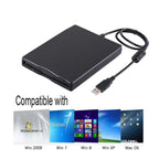 3.5 Inch Portable Floppy Disk Drive 1.44MB External FDD Device – Shockproof, Ultra-thin