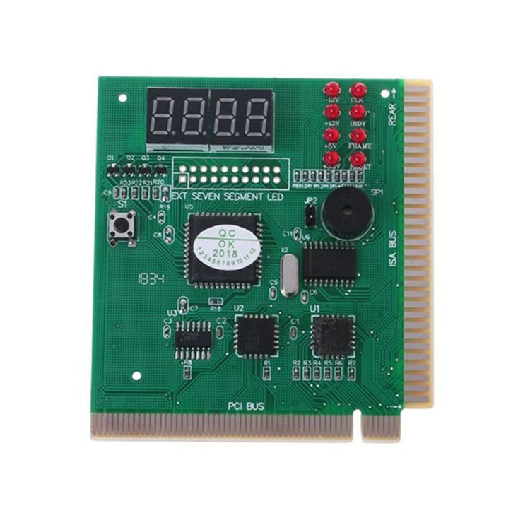Four Digit PCI Diagnostic Card Computer Motherboard Tester, 4-bit – Durable Build, Easy to Use 4-bit