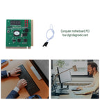 Four Digit PCI Diagnostic Card Computer Motherboard Tester, 4-bit – Durable Build, Easy to Use