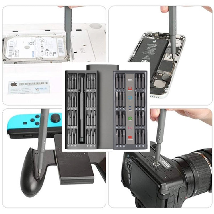 A49 49 in 1 High Quality Screwdriver Set Mobile Computer Disassembly and Maintenance Tools, 49 in 1 – Magnetic, Aluminum Alloy