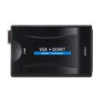 1080P VGA to SCART Audio Video Converter Adapter, VGA to SCART – Durable Build, Easy to Use