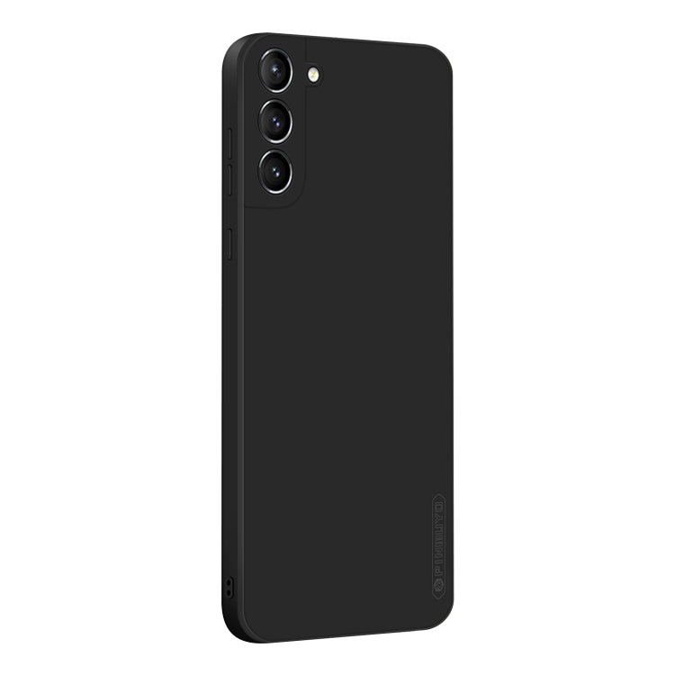 PINWUYO Touching Series Liquid Silicone TPU Shockproof Case, For Samsung Galaxy S21 5G, For Samsung Galaxy S21+ 5G, For Samsung Galaxy?S21 Ultra 5G, For Samsung Galaxy S21 Ultra 5G For Samsung Galaxy S21 5G Black